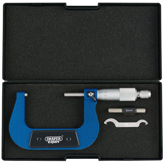 Draper 46605 Metric External Micrometer 50 - 75mm Draper