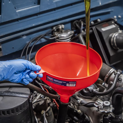 Sealey F5 Funnel Large Ø250mm Fixed Spout Sealey