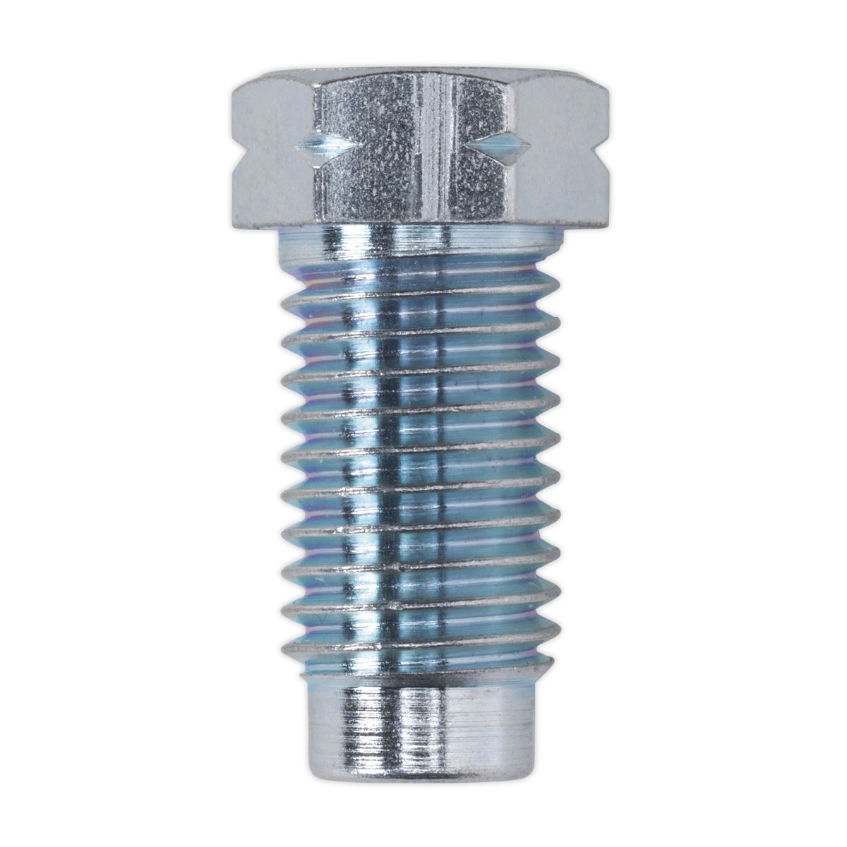 Sealey BN3820LM Brake Pipe Nut 3/8"BSF x 20tpi Long Male Pack of 25 Sealey