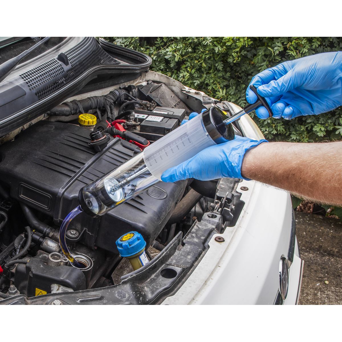 Sealey AK54 Oil Suction Syringe 550ml Sealey