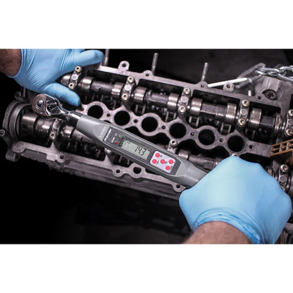 Sealey STW308 Torque Wrench Digital 3/8"Sq Drive 8-85Nm(5.9-62.7lb.ft) Sealey