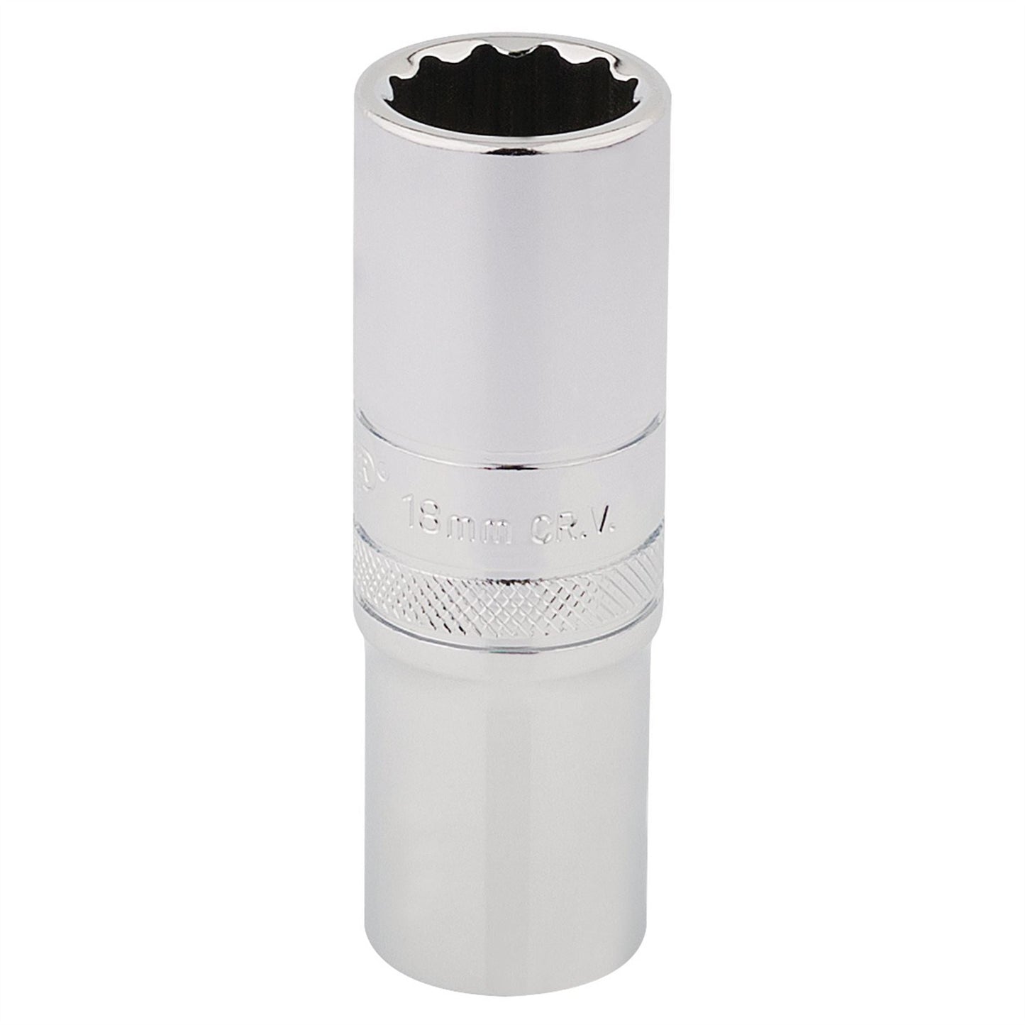 Draper 33741 HI-TORQ® 12 Point Deep Socket 1/2" Sq. Dr. 18mm Draper