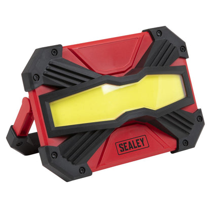 Sealey LED3000 Rechargeable Portable Floodlight & Power Bank 30W COB LED Sealey