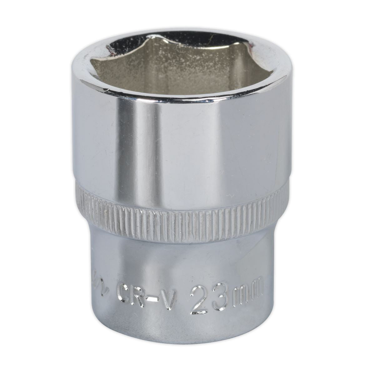 Sealey SP1223 WallDrive® Socket 23mm 1/2"Sq Drive Fully Polished Sealey