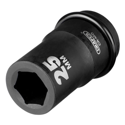 Draper 05140 Expert HI-TORQ® 6 Point Deep Impact Socket 1" Sq. Dr. 25mm Draper
