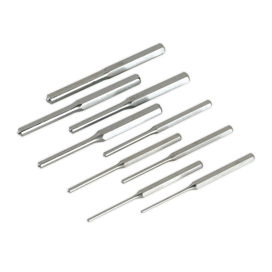 Sealey AK9109 Roll Pin Punch Set 9pc 1/8-1/2" - Imperial Sealey