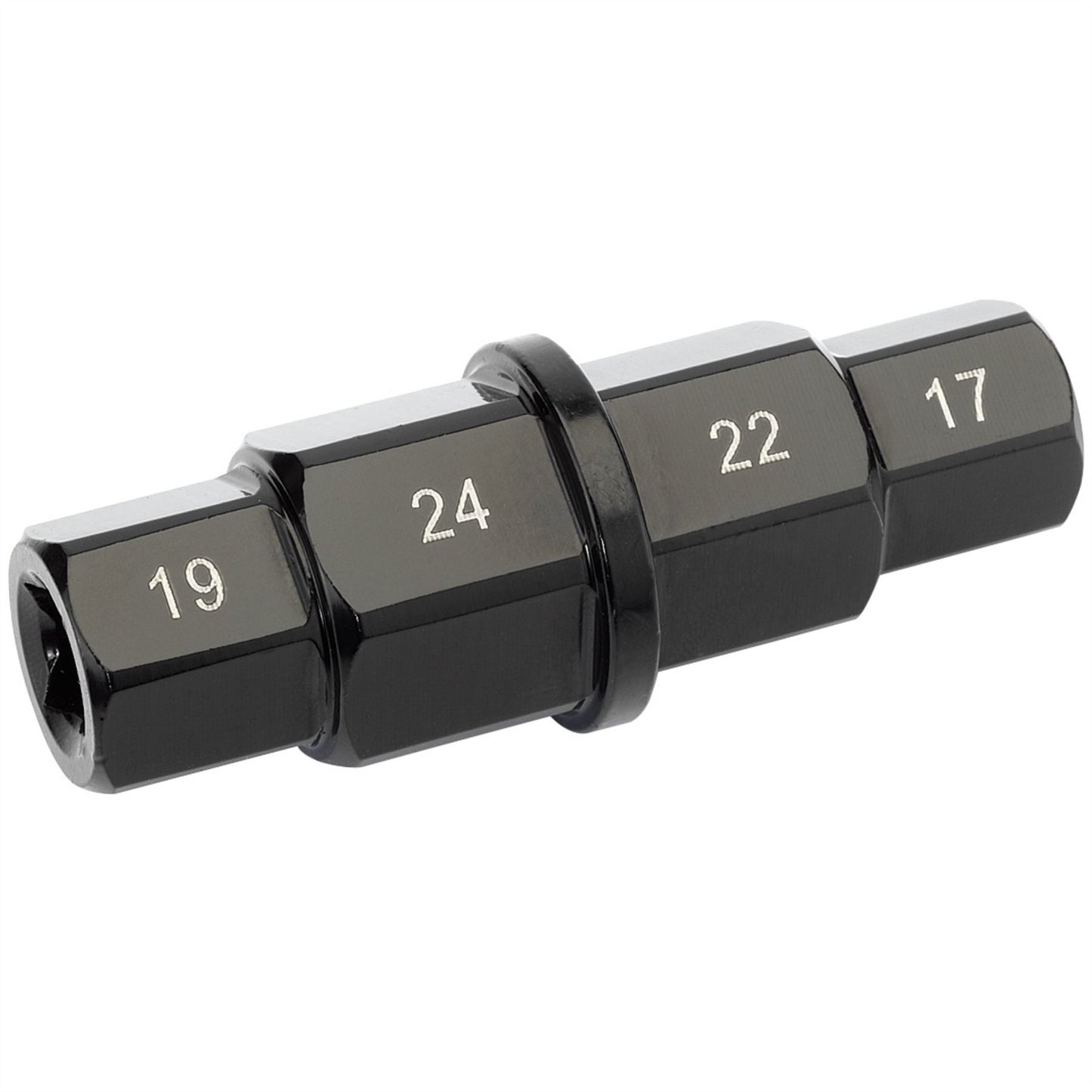 Draper 30831 Motorcycle Spindle Key - 17 19 22 24mm Draper