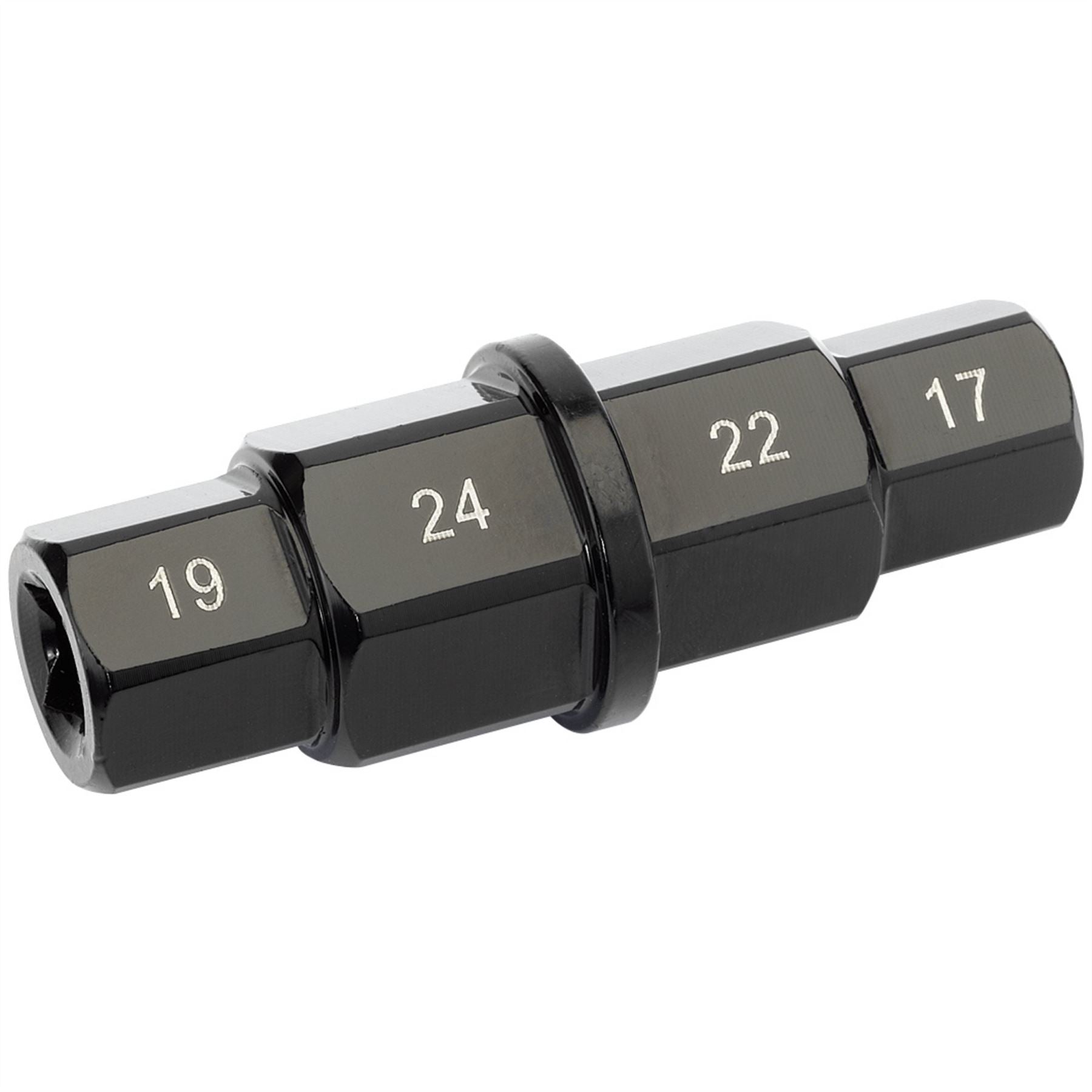 Draper 30831 Motorcycle Spindle Key - 17 19 22 24mm Draper