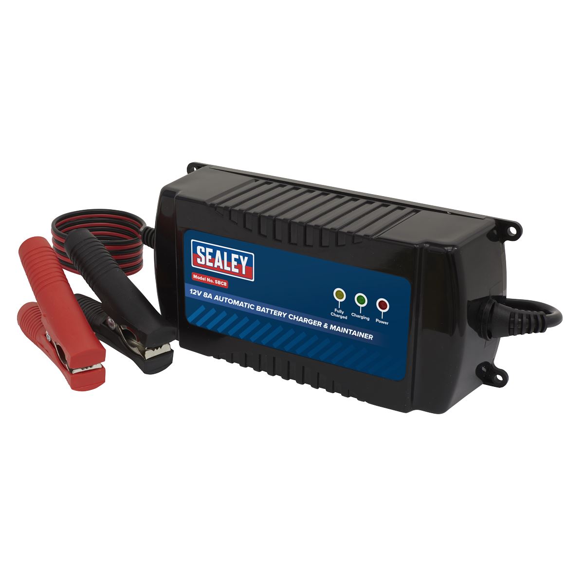 Sealey SBC8 Battery Maintainer Charger 12V 8A Fully Automatic Sealey