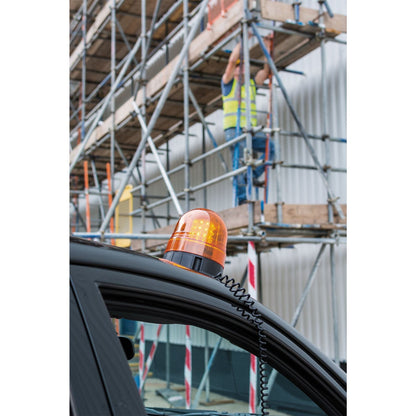 Draper 63881 12/24V LED Magnetic Base Rotating Beacon 400 Lumens Draper