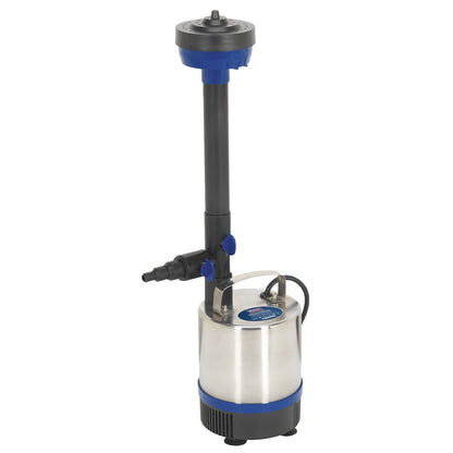 Sealey WPP3000S Submersible Pond Pump Stainless Steel 3000L/hr 230V Sealey