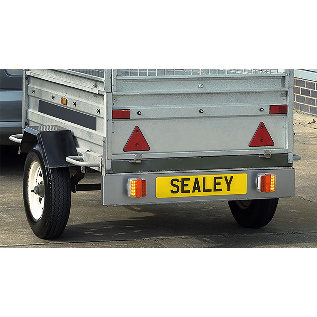 Sealey TB18LEDW Wireless SMD LED Trailer Light Set 2pc Sealey