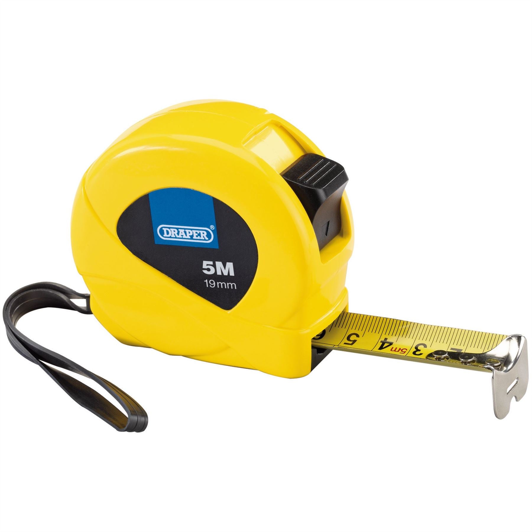 Draper 82437 Measuring Tapes 5m/16ft x 19mm 3 Colours Dispenser of 12 Draper