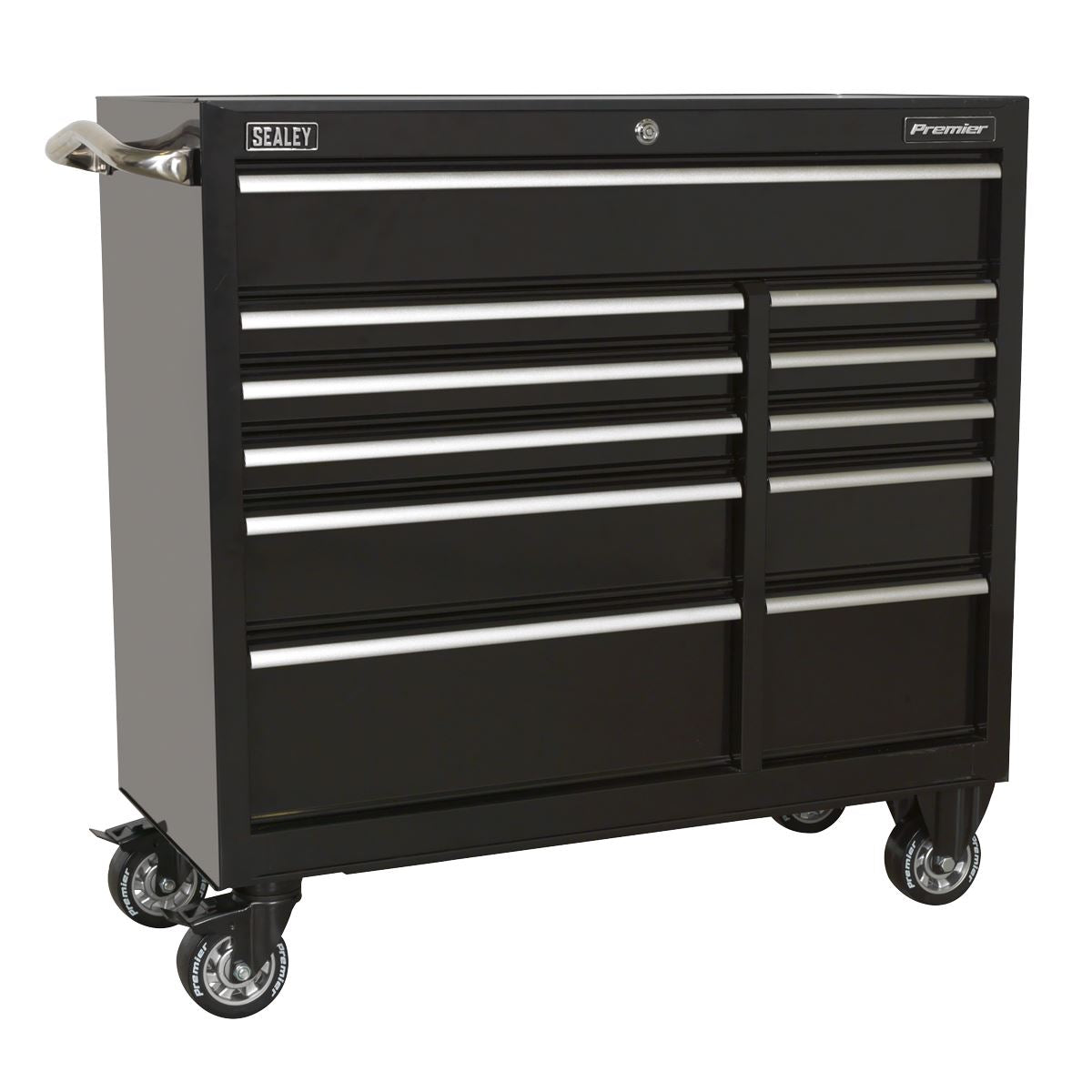 Sealey PTB105511 Rollcab 11 Drawer 1055mm Extra-Wide Heavy-Duty Black Sealey