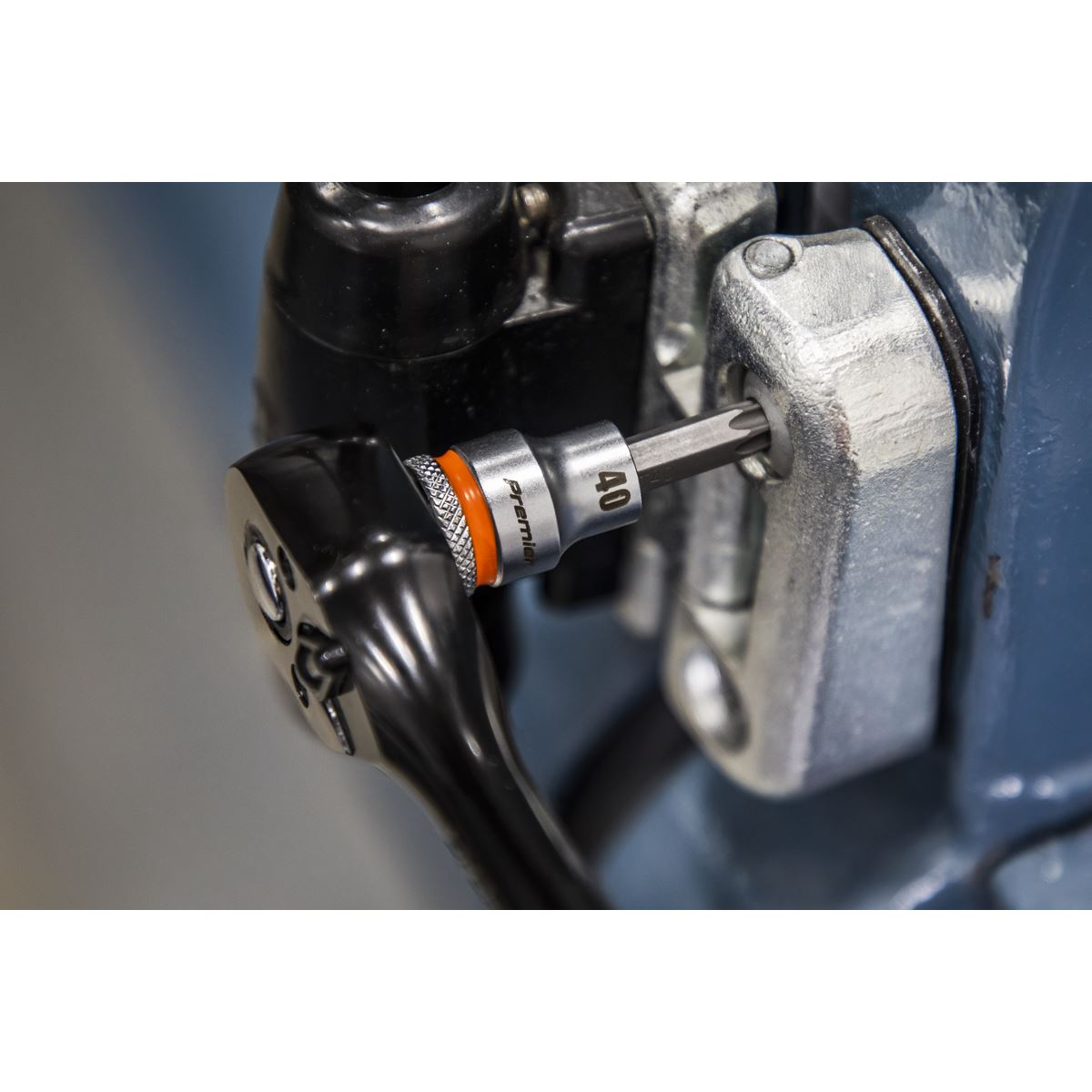 Sealey AK6251 TRX-Star* Socket Bit Set 9pc 3/8"Sq Drive  - Premier Platinum Sealey