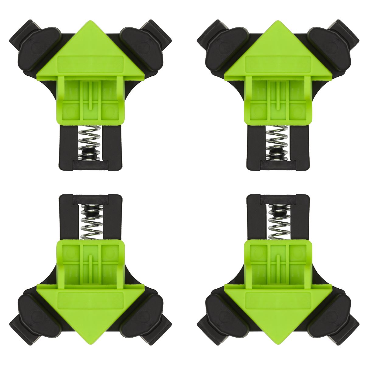 Sealey QBC04 Mitre Wood Corner Clamp Set 4pc Sealey