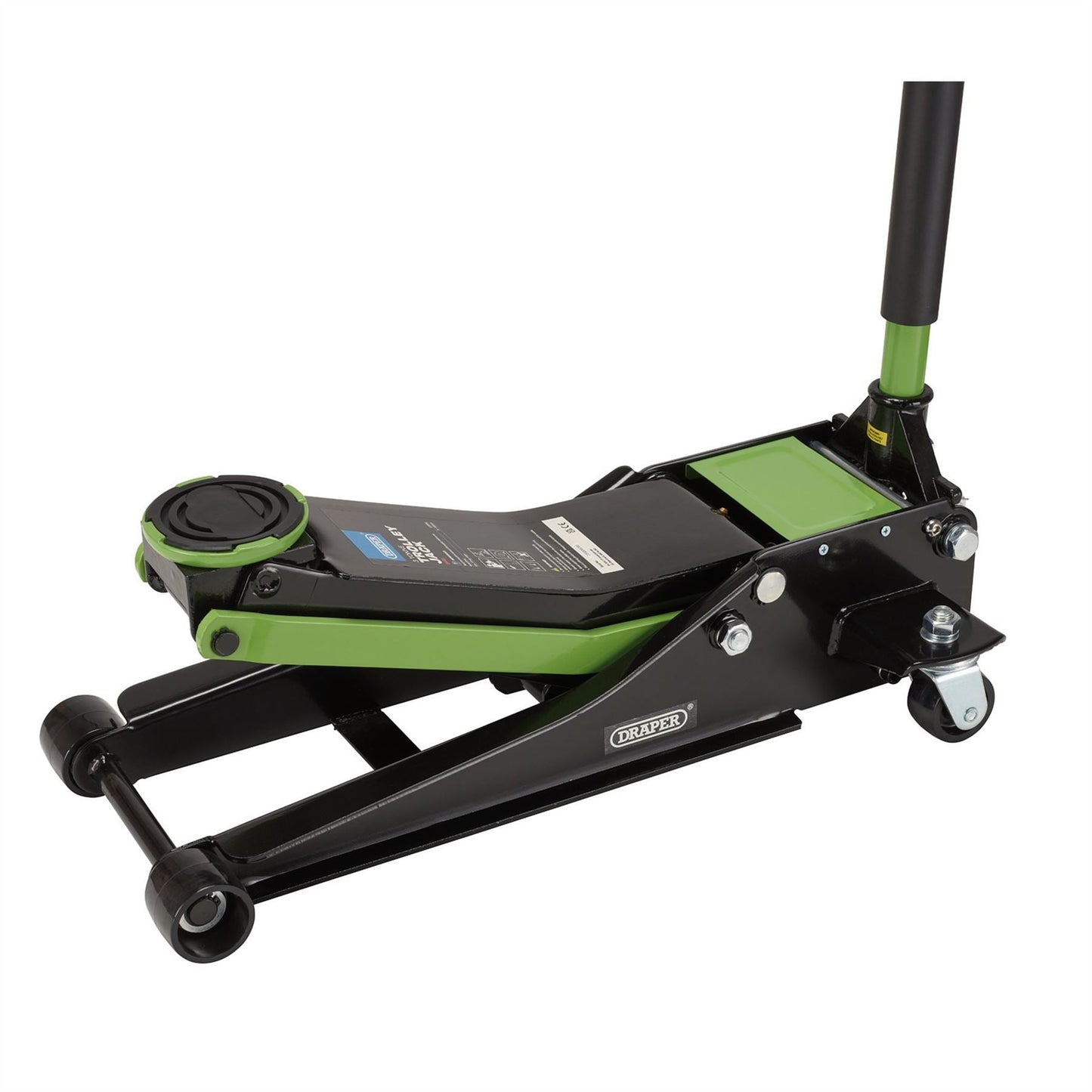 Draper 28485 Trolley Jack 3 Tonne Green Draper
