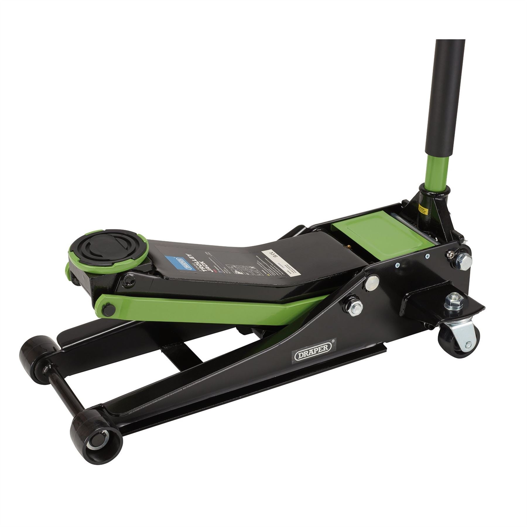 Draper 28485 Trolley Jack 3 Tonne Green Draper