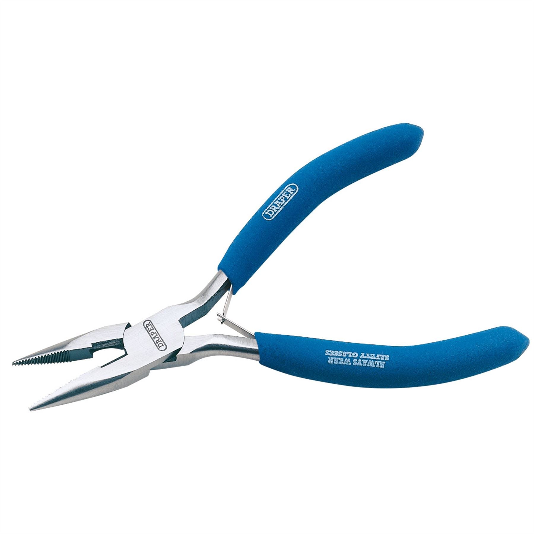 Draper 60740 Carbon Steel Long Nose Pliers 125mm Draper