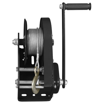 Sealey GWC2500B Geared Hand Winch with Brake & Cable 1130kg Capacity Sealey