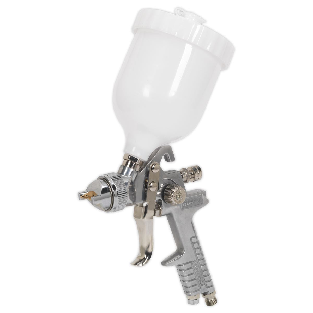 Sealey S641G Spray Gun Gravity Feed - 1.4mm Set-Up Sealey