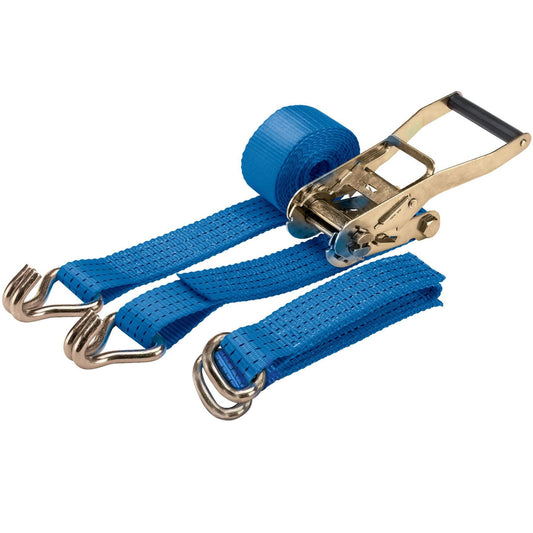 Draper 60969 Ratcheting Vehicle Tie Down Straps 3m x 50mm 2500kg Draper