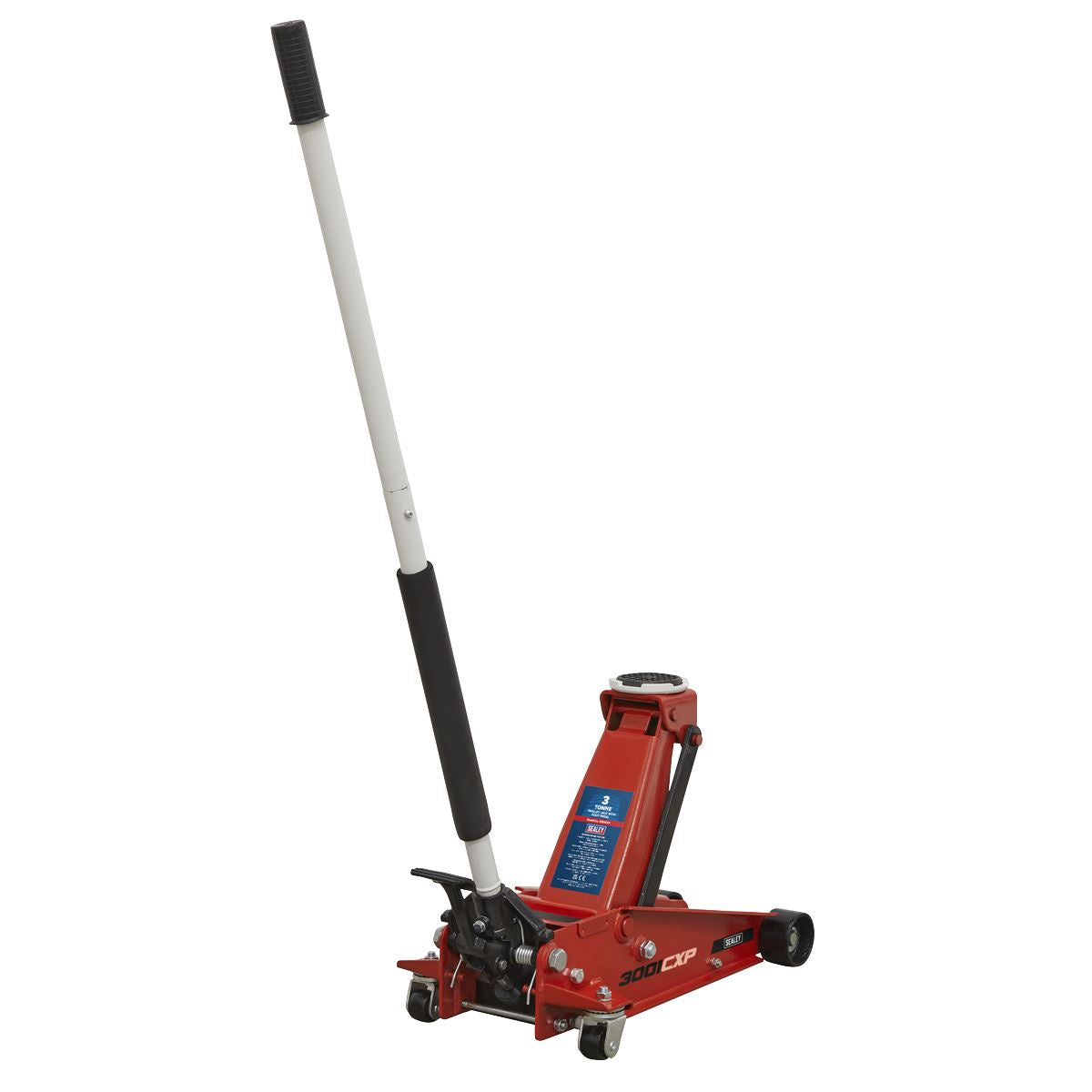Sealey 3001CXP Trolley Jack with Foot Pedal 3 Tonne Sealey