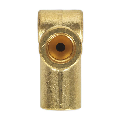 Sealey BC38243WAY Brake Tube Connector 3/8"UNF x 24tpi 3-Way Sealey