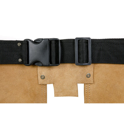 Sealey STBL01 Double Pouch Leather Tool Belt Sealey