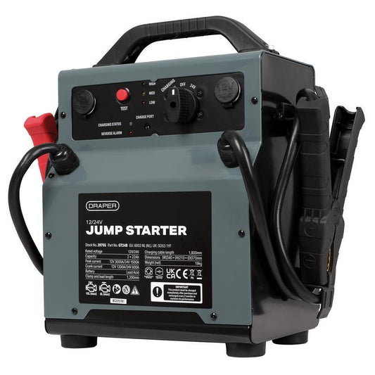 Draper 29755 Jump Starter 12/24v 3000A Draper