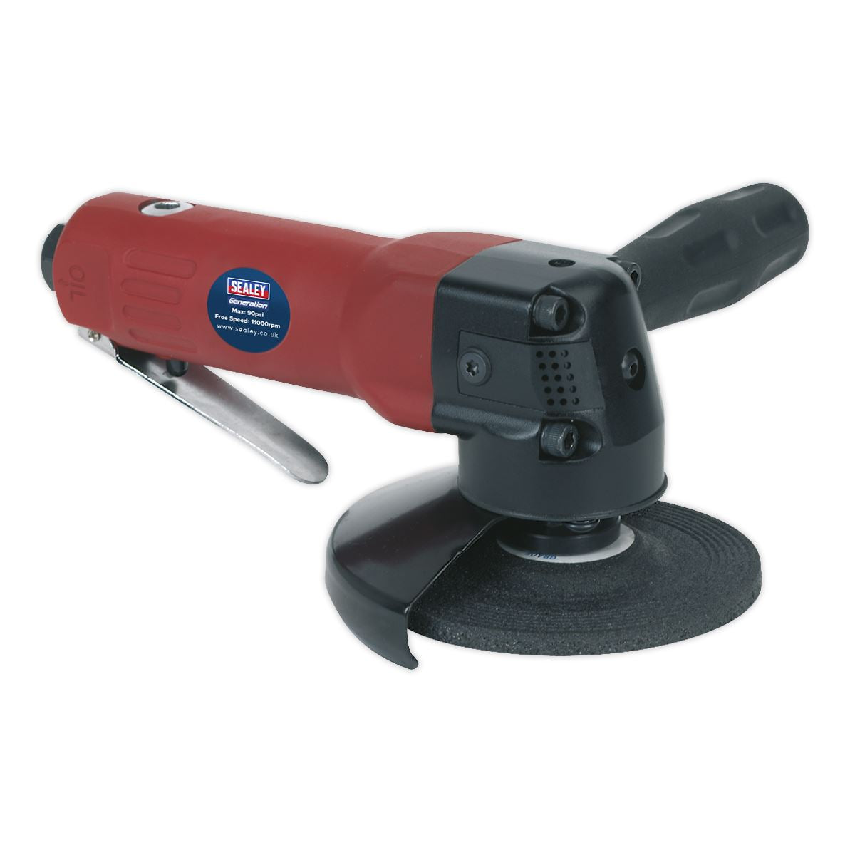 Sealey SA43 Air Angle Grinder Ø100mm Heavy-Duty Sealey