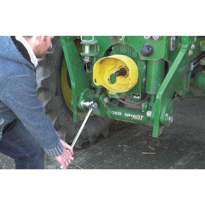 Draper 48329 HI-TORQ® Combined MM/AF Socket Set 3/4" Sq. Dr. Black 26 Piece Draper