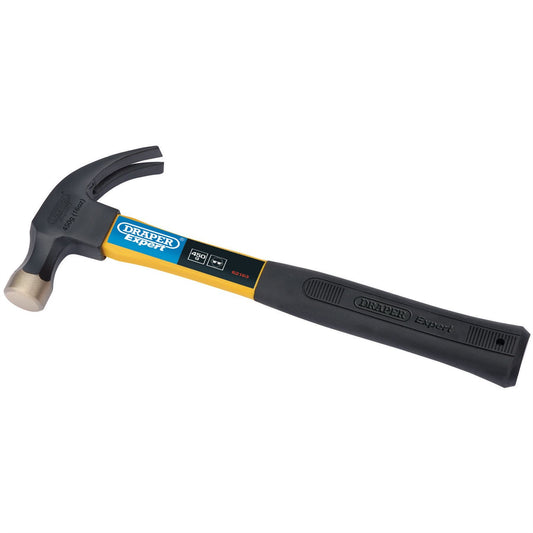Draper 62163 Expert Claw Hammer with Fibreglass Shaft 450g/16oz Draper