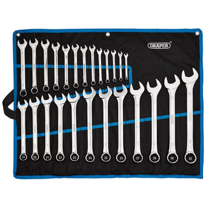 Draper 97918 HI-TORQ® Metric Combination Spanner Set 6-32mm 25 Piece Draper