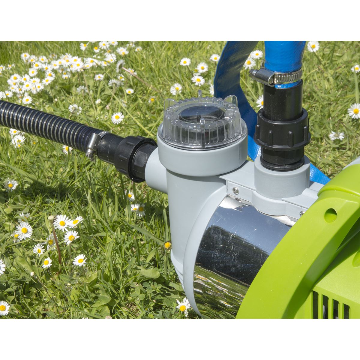 Sealey WPS062S Surface Mounting Water Pump Stainless Steel 55L/min 230V Sealey