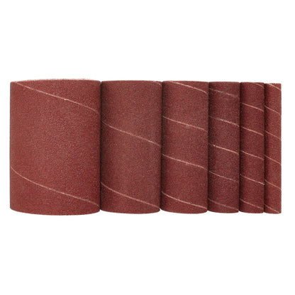 Draper 08407 Assorted Aluminium Oxide Sanding Sleeves 115mm 80 Grit Pack of 6 Draper