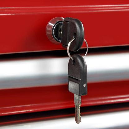 Sealey AP33339 Mid-Box Tool Chest 3 Drawer with Ball-Bearing Slides - Red Sealey