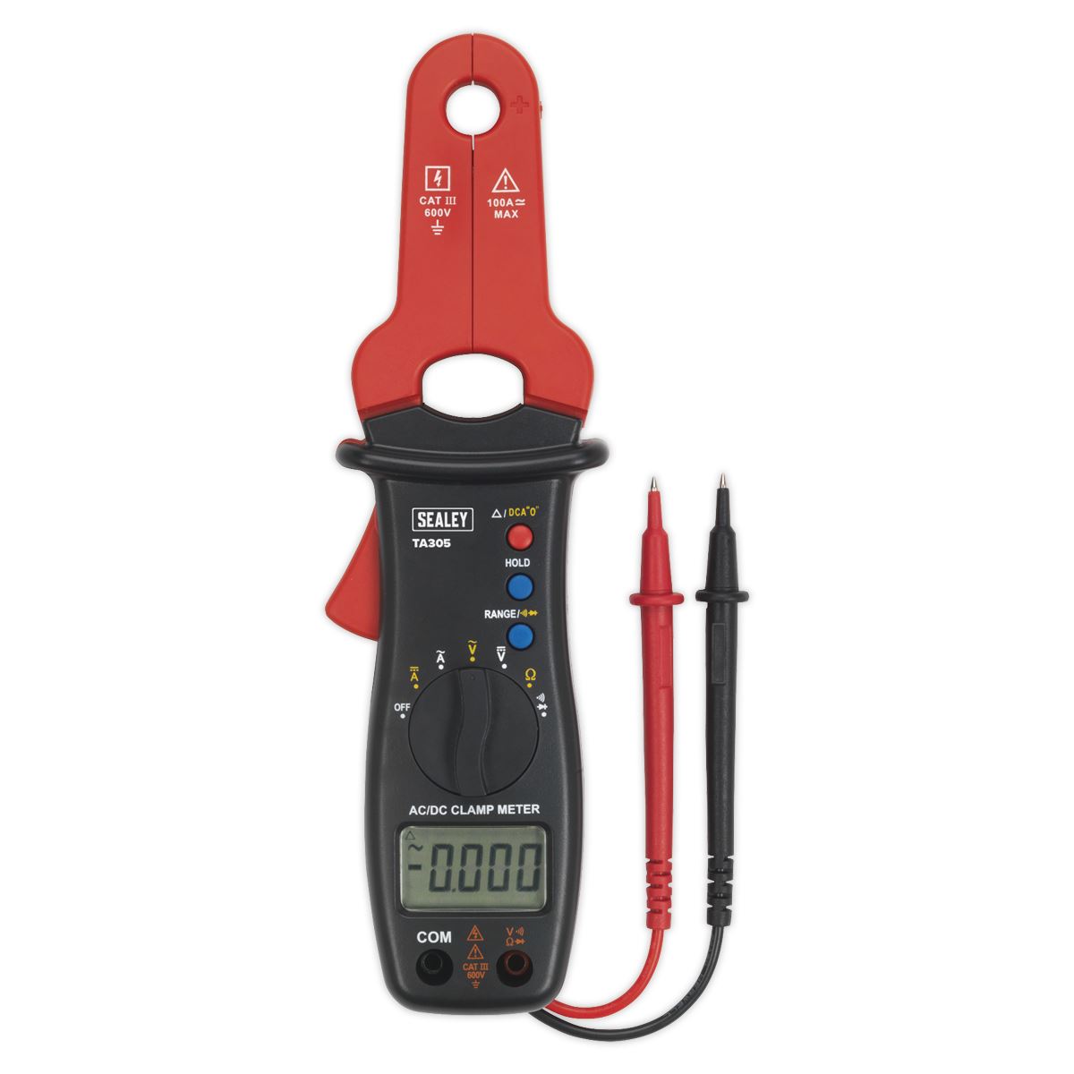 Sealey TA305 AC/DC Clamp Meter & Multimeter Sealey