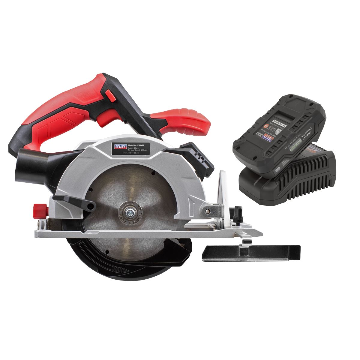 Sealey CP20VCSKIT1 Circular Saw Kit 20V 2Ah SV20 Series Ø150mm Sealey