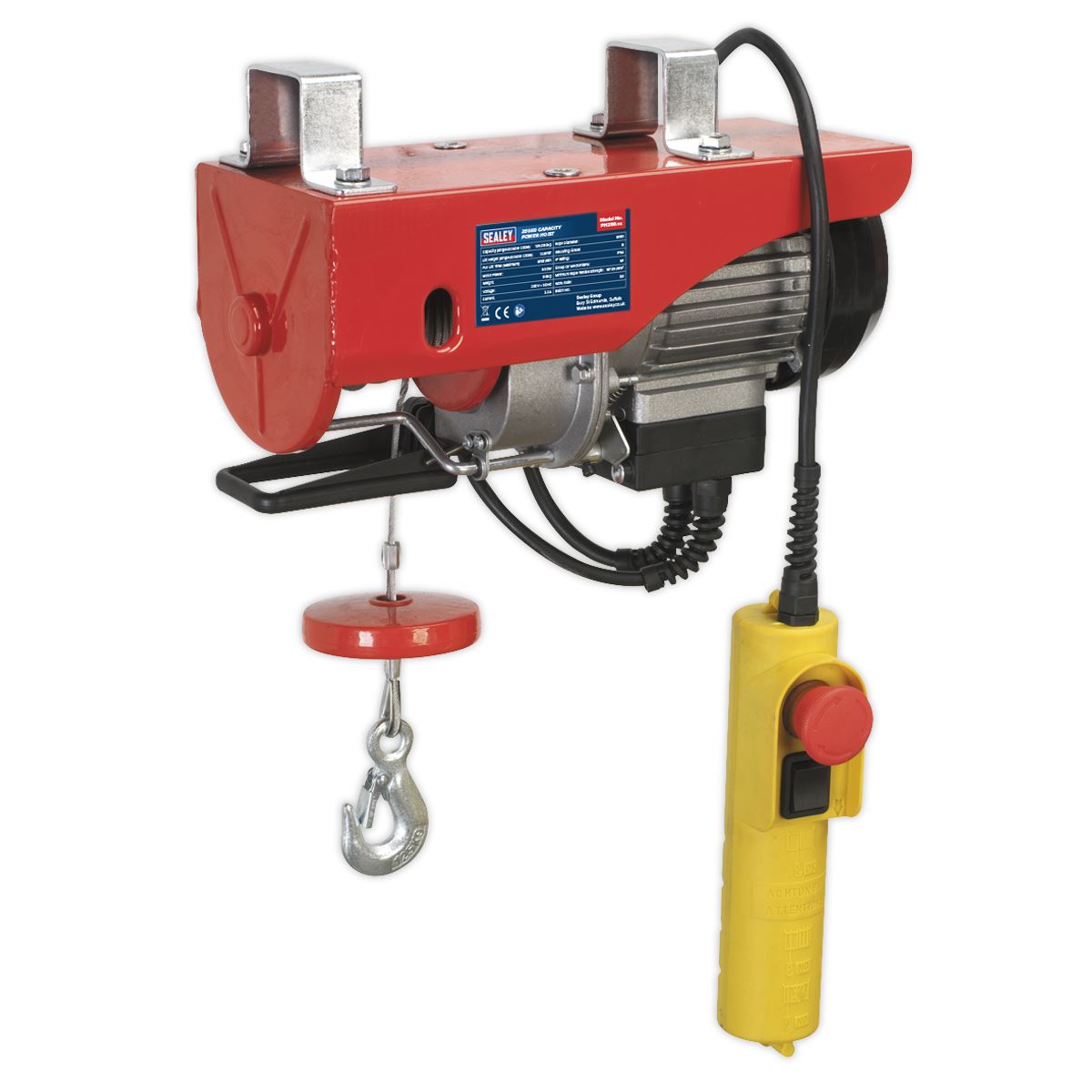 Sealey PH250 Power Hoist 230V/1ph 250kg Capacity Sealey