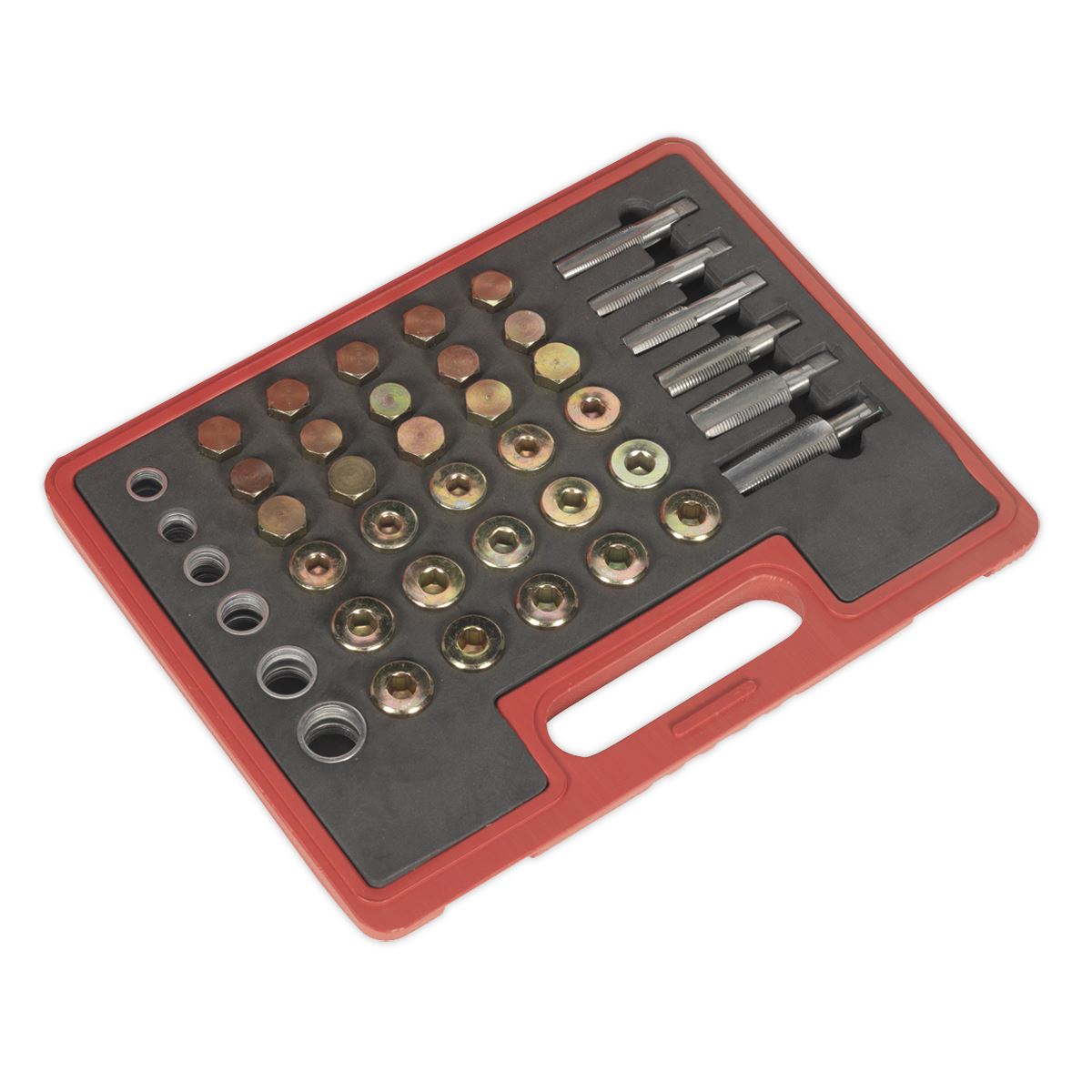 Sealey VS661 Oil Drain Plug Master Thread Repair Set Sealey