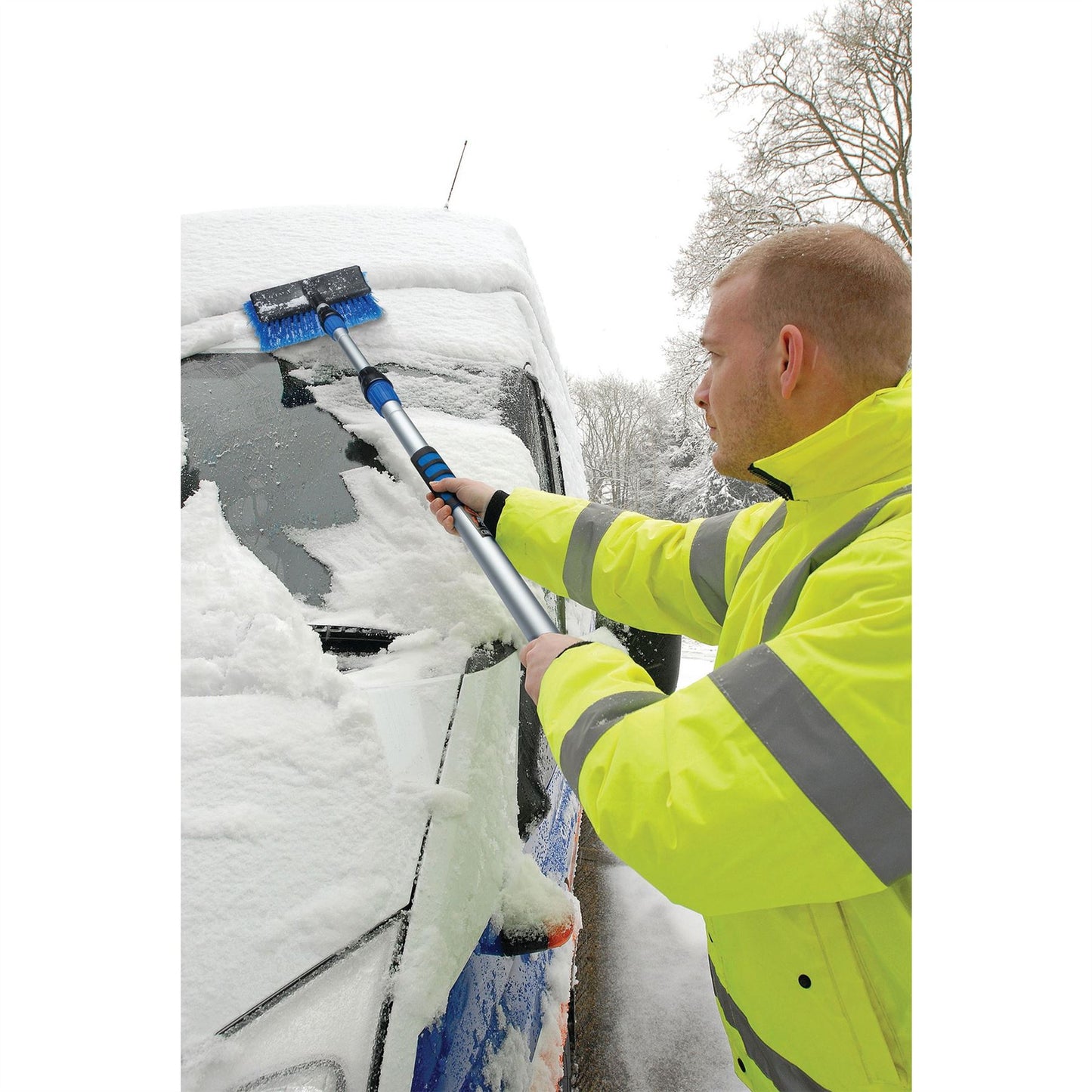 Draper 85068 Flow Through Telescopic Washing Brush 3m Draper