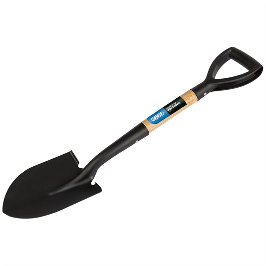 Draper 15072 Round Point Mini Shovel with Wood Shaft Draper