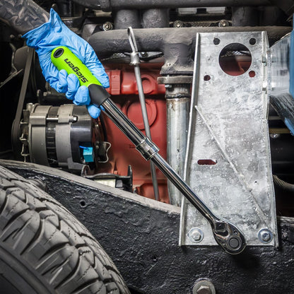 Siegen S01285 Ratchet Wrench Set Extendable 3 Piece 1/4", 3/8", 1/2" Siegen