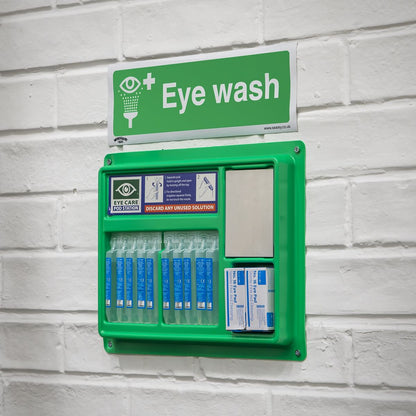 Sealey SS58V1 Safe Conditions Safety Sign - Eye Wash - Self-Adhesive Vinyl Sealey