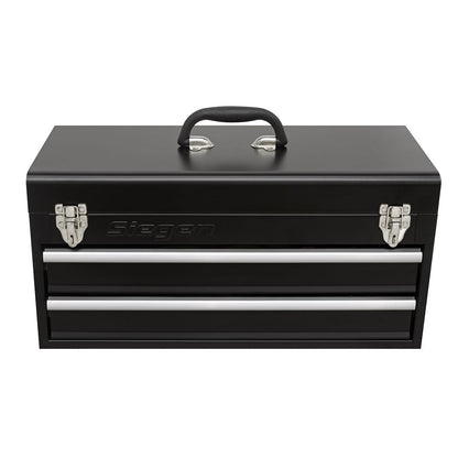 Siegen S01055 Portable Tool Chest 2 Drawer with 90pc Tool Kit Siegen