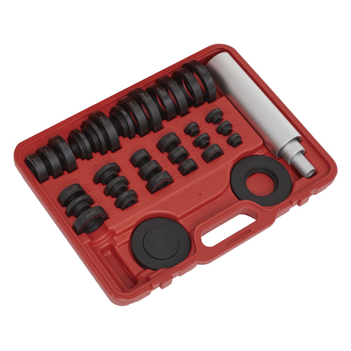 Sealey VS7024 Bearing & Seal Installation Kit 37pc Sealey