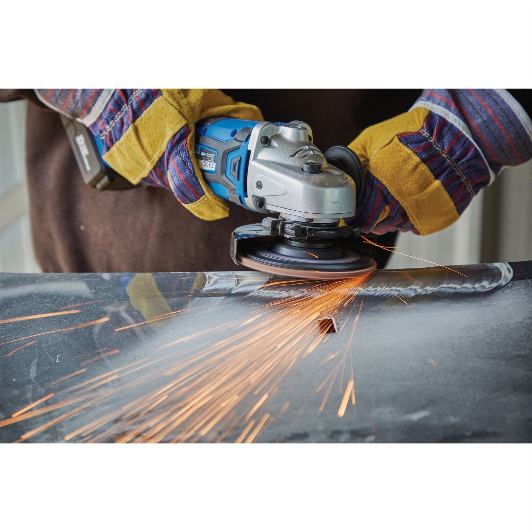 Draper 37607 Polycarbide Strip Disc 115mm 22.23mm 180 Grit Black Draper