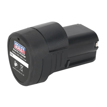 Sealey CP1200BP Power Tool Battery 12V 1.5Ah Lithium-ion for SV12 Series Sealey