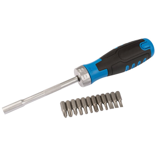 Draper 70442 Ratchet Screwdriver 13 Piece Draper